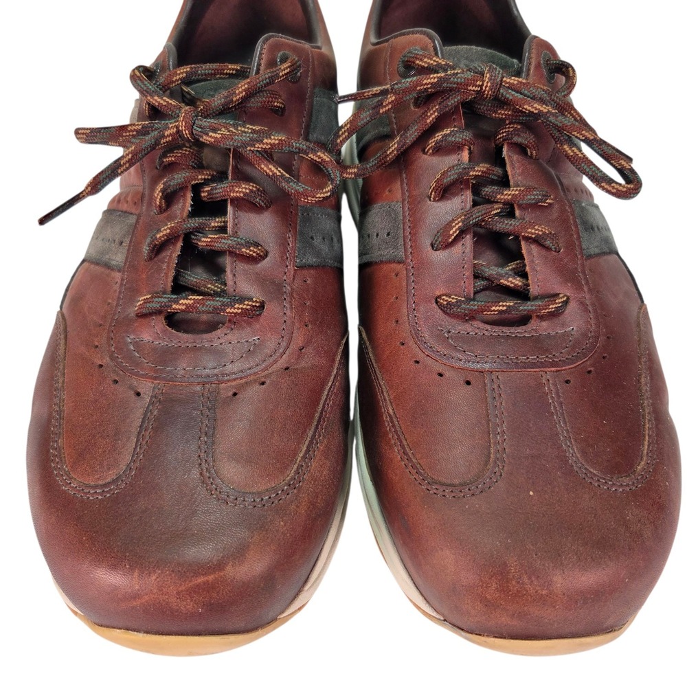 SAS CAMINO BRIAR SIZE‎ 11.5 W Men's Tennis Shoes Leather Lace Up Brown Sneakers - Picture 16 of 16
